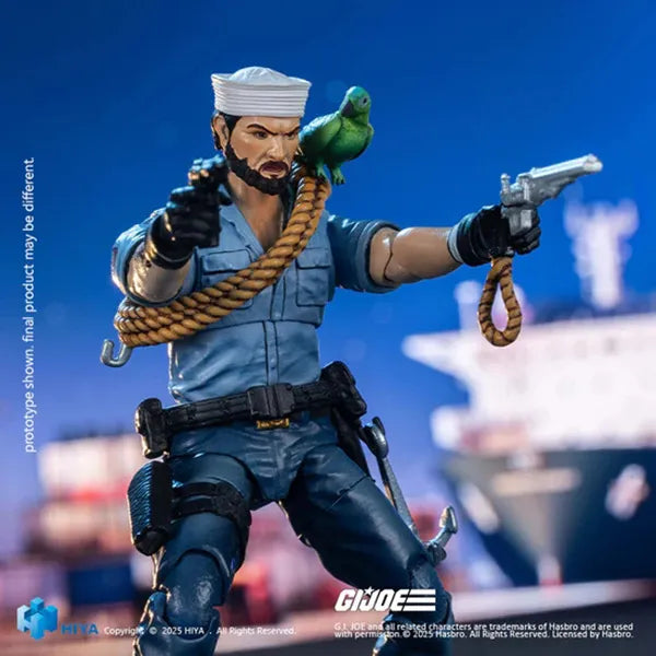 Hiya Mini Series G.I. Joe Sailor Shipwreck Action Figure