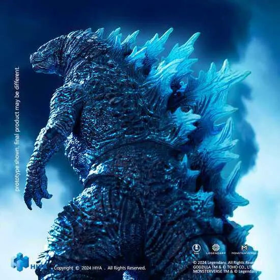 Hiya Godzilla Evolved Thermal Blue Breath Figure