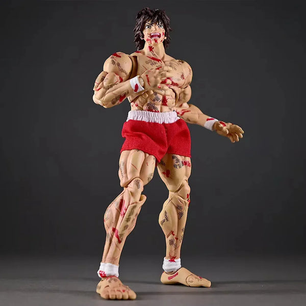 Storm Toys Baki Hanma Battle Scarred Ver. Figurine (17 cm)