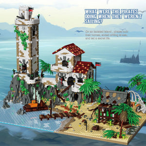 Pirate Harbor 33923 Building Blocks Set (8028 Pcs)