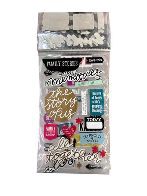Aesthetic Chipboard Journal Stickers
