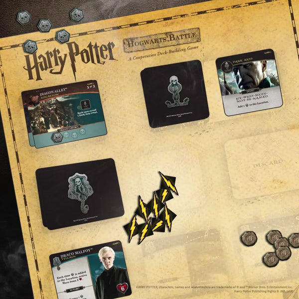 Hogwarts Battle Cooperative Deck Building Card Game