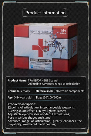 Killerbody Trans4mers Scalpel LED Figurine