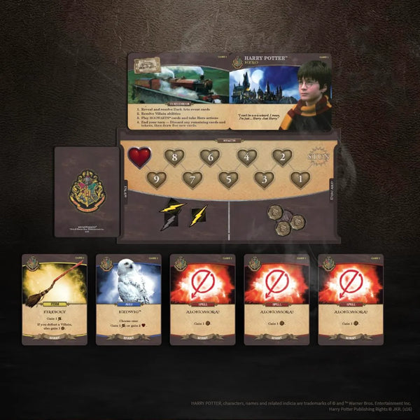 Hogwarts Battle Cooperative Deck Building Card Game