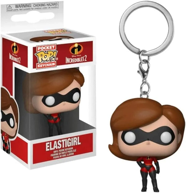 Funko Pop Incredibles Elastic Girl Keychain