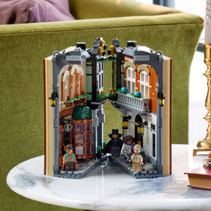 Ideas Sherlock Holmes Book Nook Kit Building Blocks (1359 Pcs)