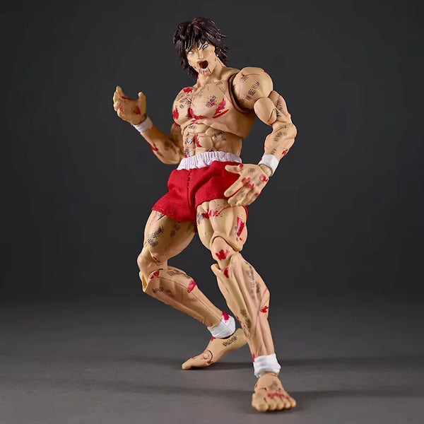 Storm Toys Baki Hanma Battle Scarred Ver. Figurine (17 cm)