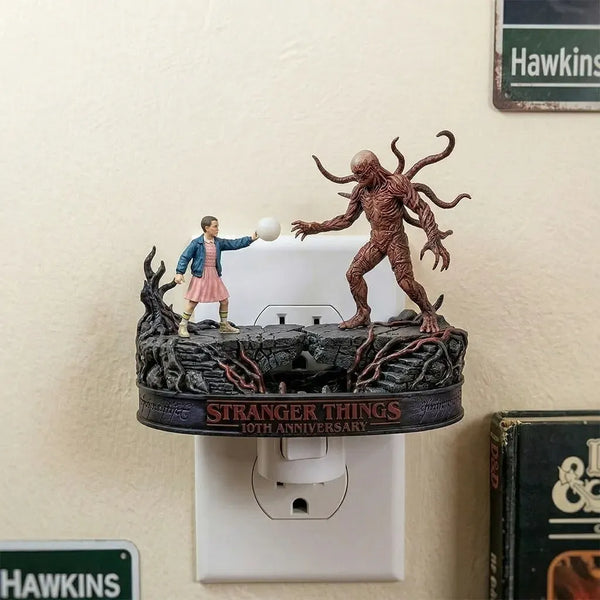 Stranger Things Eleven vs Vecna Projection Lamp
