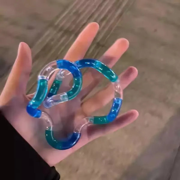 Unknot Electroplated Tangle Fidget Rope