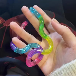 Unknot Electroplated Tangle Fidget Rope