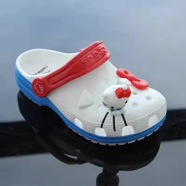 Hello KT White Cutie Clogs