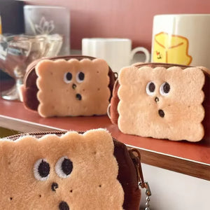 Sweet-Treat Cookie Plush Coin Purse