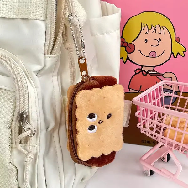 Sweet-Treat Cookie Plush Coin Purse
