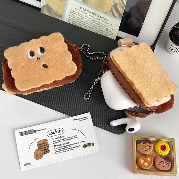 Sweet-Treat Cookie Plush Coin Purse