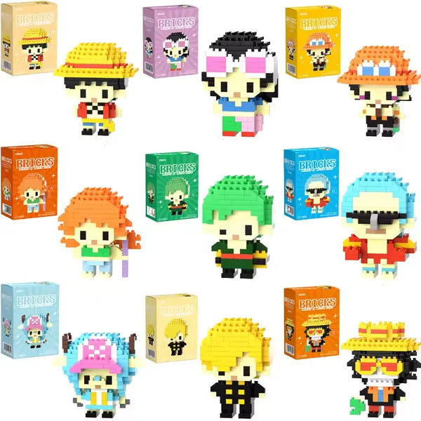 One Piece Micro Bricks Building Blocks