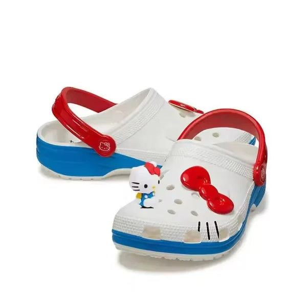 Hello KT White Cutie Clogs