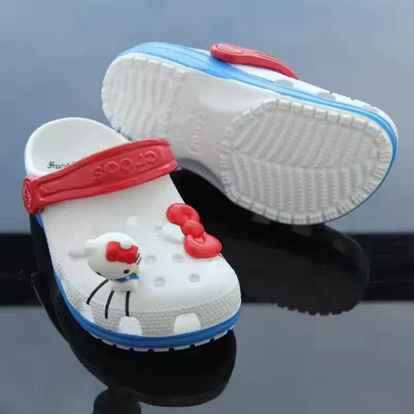 Hello KT White Cutie Clogs