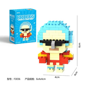 One Piece Micro Bricks Building Blocks