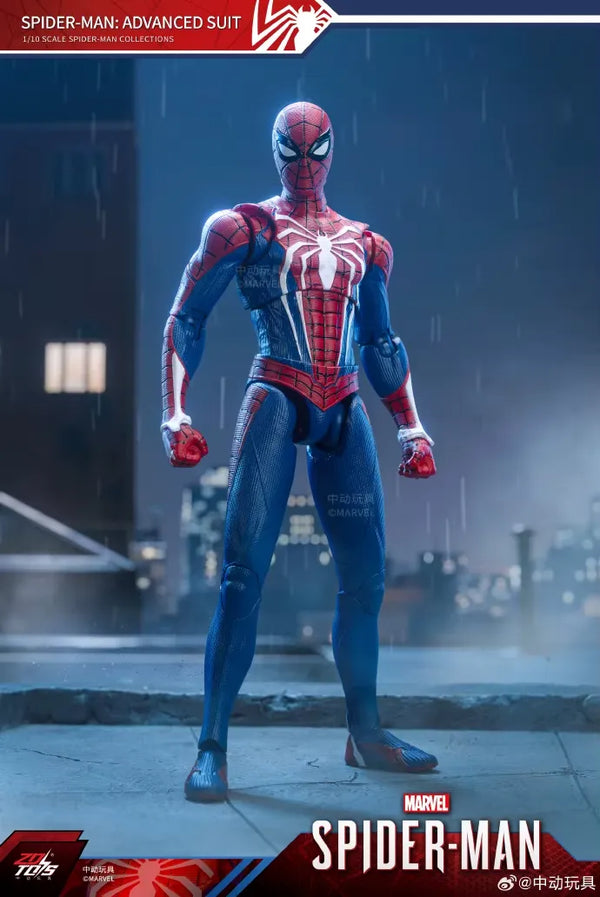 ZD Toys Spiderman Advanced Battle Suit Action Figure (18 cm)