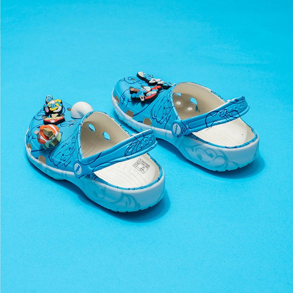 Smurfs Retro Blue Heritage Clogs