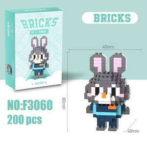 Zootopia Bricks Micro Building Blocks