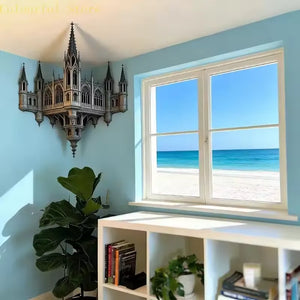 3D Reality Warp Wall Illusion Stickers