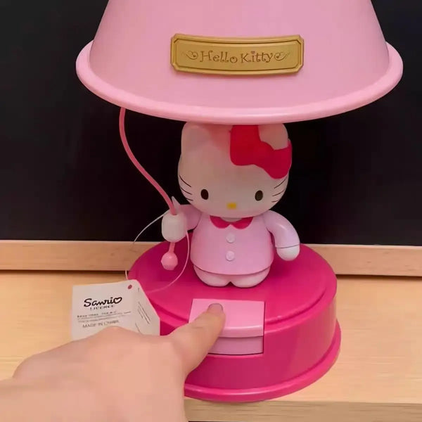 Hello KT Medieval Rosy Pink Lamp