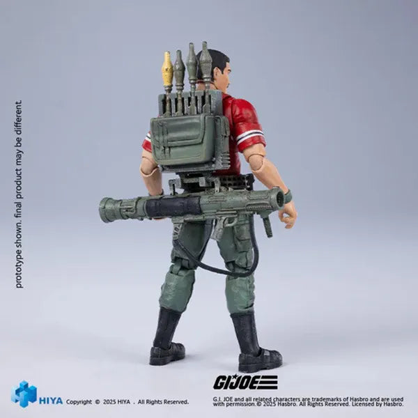 Hiya Mini Series G.I. Joe Bazooka Action Figure