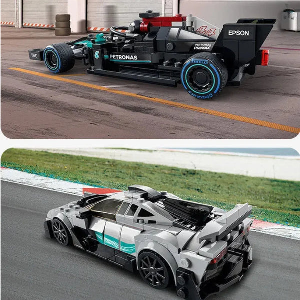 Mercedes-AMG F1 W12 & Project One Speed Champions Blocks (564 Pcs)