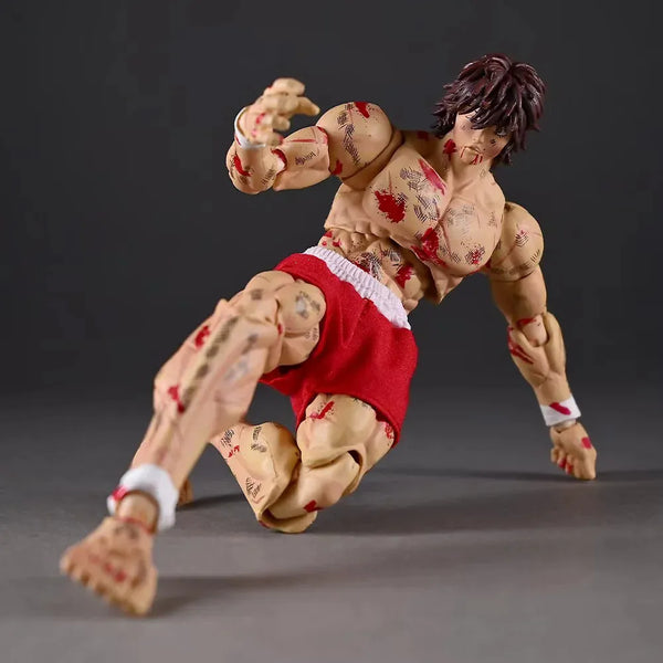 Storm Toys Baki Hanma Battle Scarred Ver. Figurine (17 cm)
