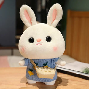 Cozy Dress-Up Bunny Premium Plush Toy (30 cm)