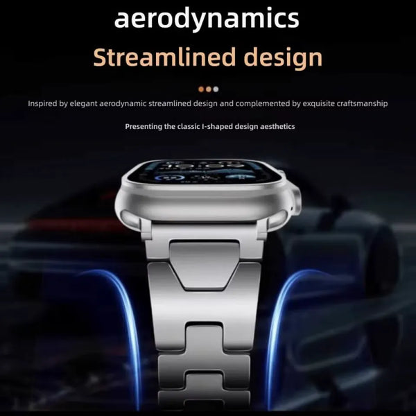 Sleek Summit Steel Band (for Apple Watch)