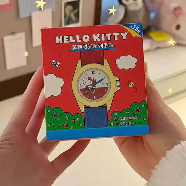 Hello Kitty Childhood Times Analog Watch Mystery Box