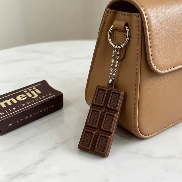 Meiji Milk Chocolate Fidget Keychain