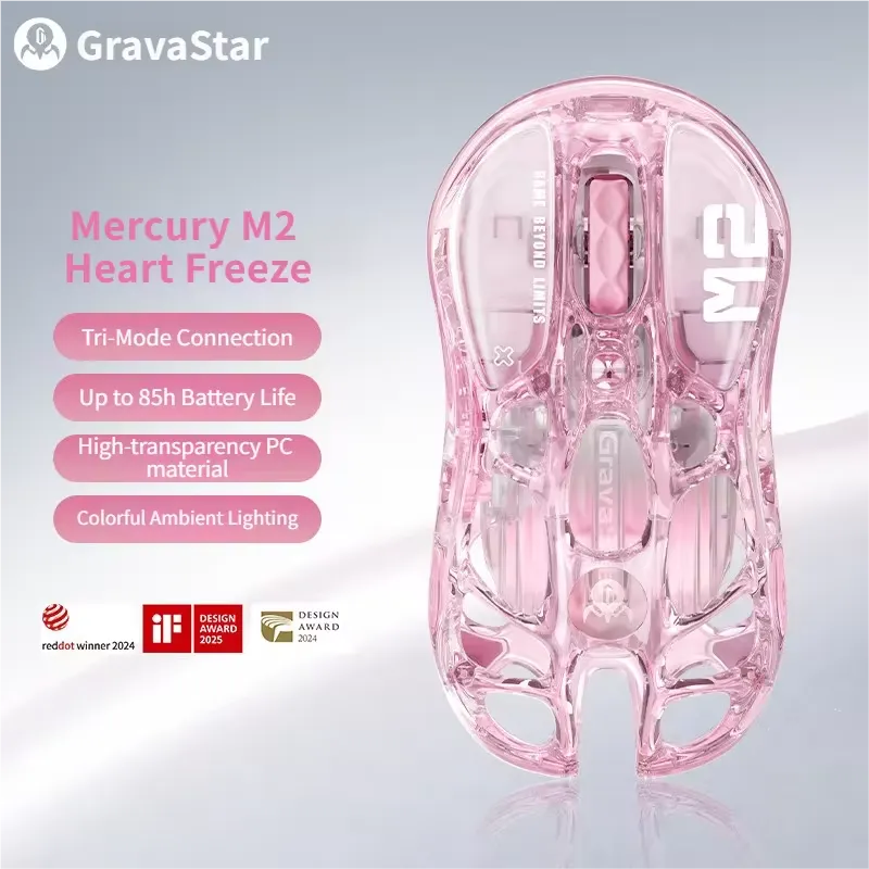 Gravastar Mercury M2 Crystal Rose Mouse
