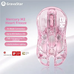 Gravastar Mercury M2 Crystal Rose Mouse