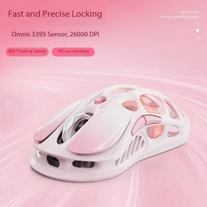 Gravastar Mercury M1 Pro Sakura Pink Mouse
