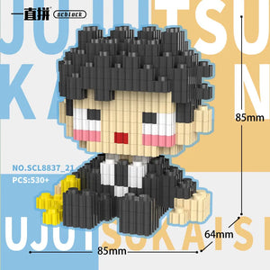 Jujutsu Kaisen Cursed Domain 3D Chibi Micro Blocks