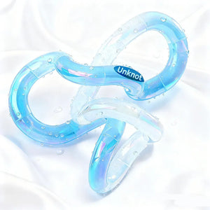 Unknot Electroplated Tangle Fidget Rope