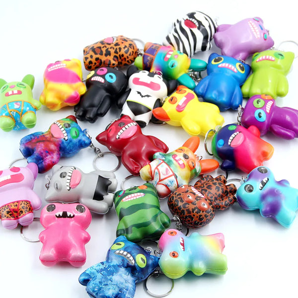 Fuggler Toothy Squishy Keychain