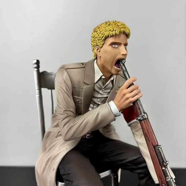 AoT Reiner Braun Warrior Chair Suspense Figure (20 cm)