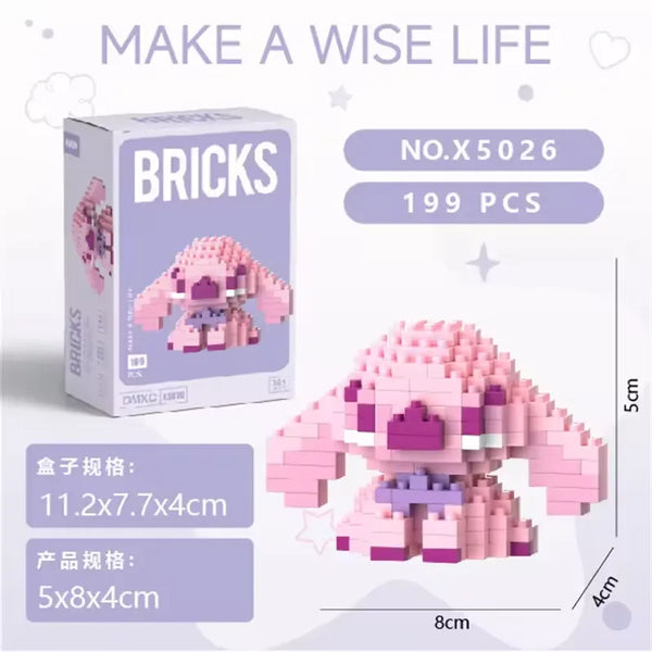 Bricks Stitch & Angel Micro Building Blocks
