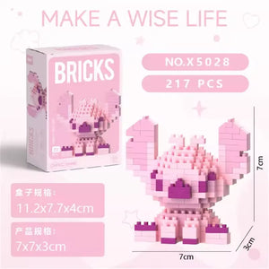 Bricks Stitch & Angel Micro Building Blocks