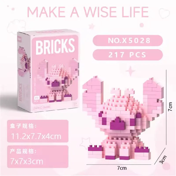 Bricks Stitch & Angel Micro Building Blocks