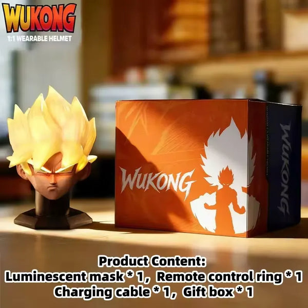 Dragon Ball Super Saiyan Wukong 1:1 Scale Wearable Helmet
