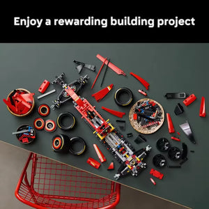 Technic 42207 Scuderia Ferrari SF-24 Building Kit (1361 Pcs)