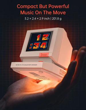 Divoom MiniToo Retro Bluetooth Speaker