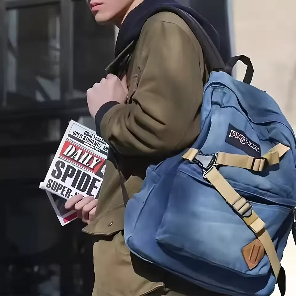 Jansport Spiderman Denim Backpack