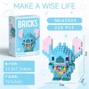 Bricks Stitch & Angel Micro Building Blocks