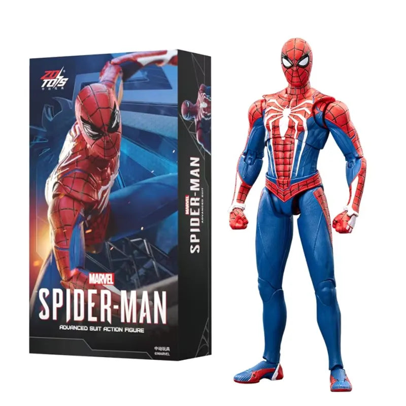ZD Toys Spiderman Advanced Battle Suit Action Figure (18 cm)